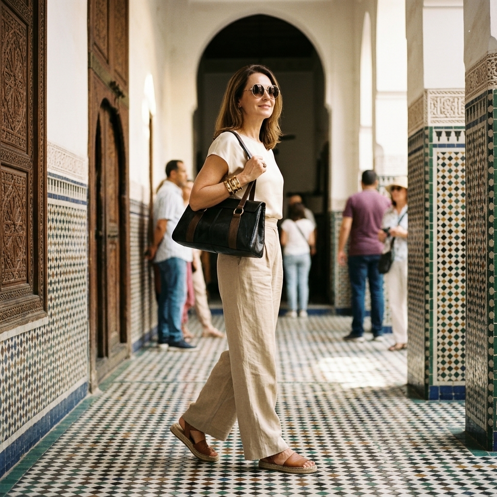 Le Sac Porté Épaule Classique Noir